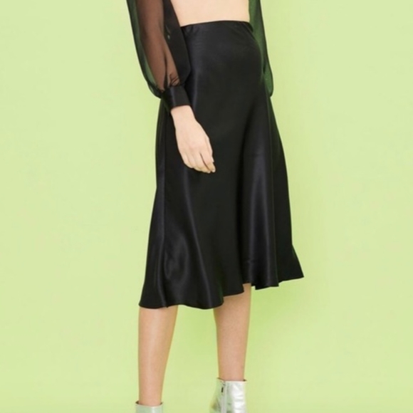 Frankie's Bikinis Dresses & Skirts - Aiello Lynx Silk Skirt